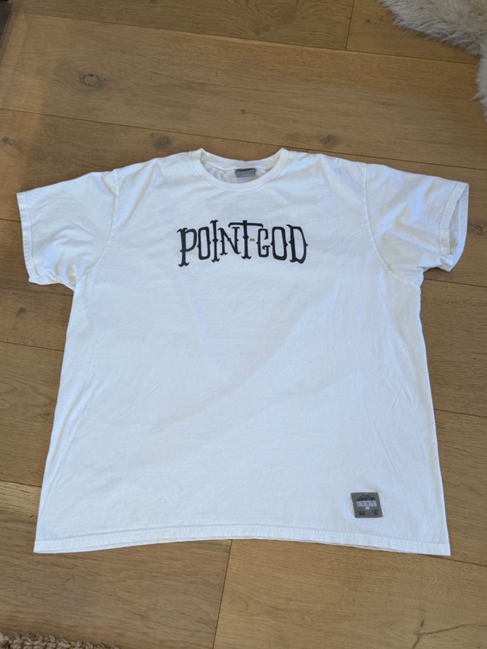 White Graphic Men's T-Shirt